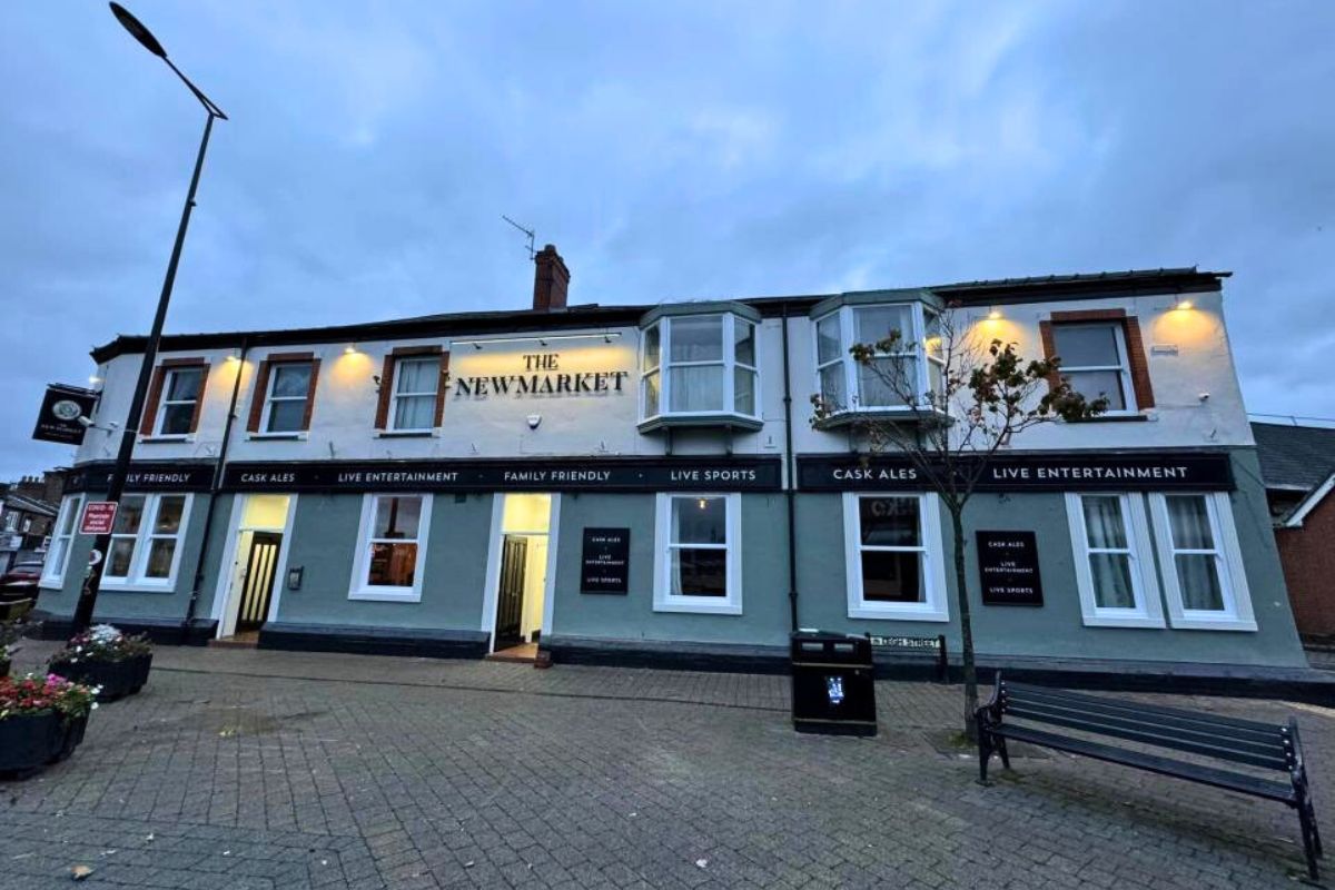 An exterior photo of The Newmarket Pub Earlestown